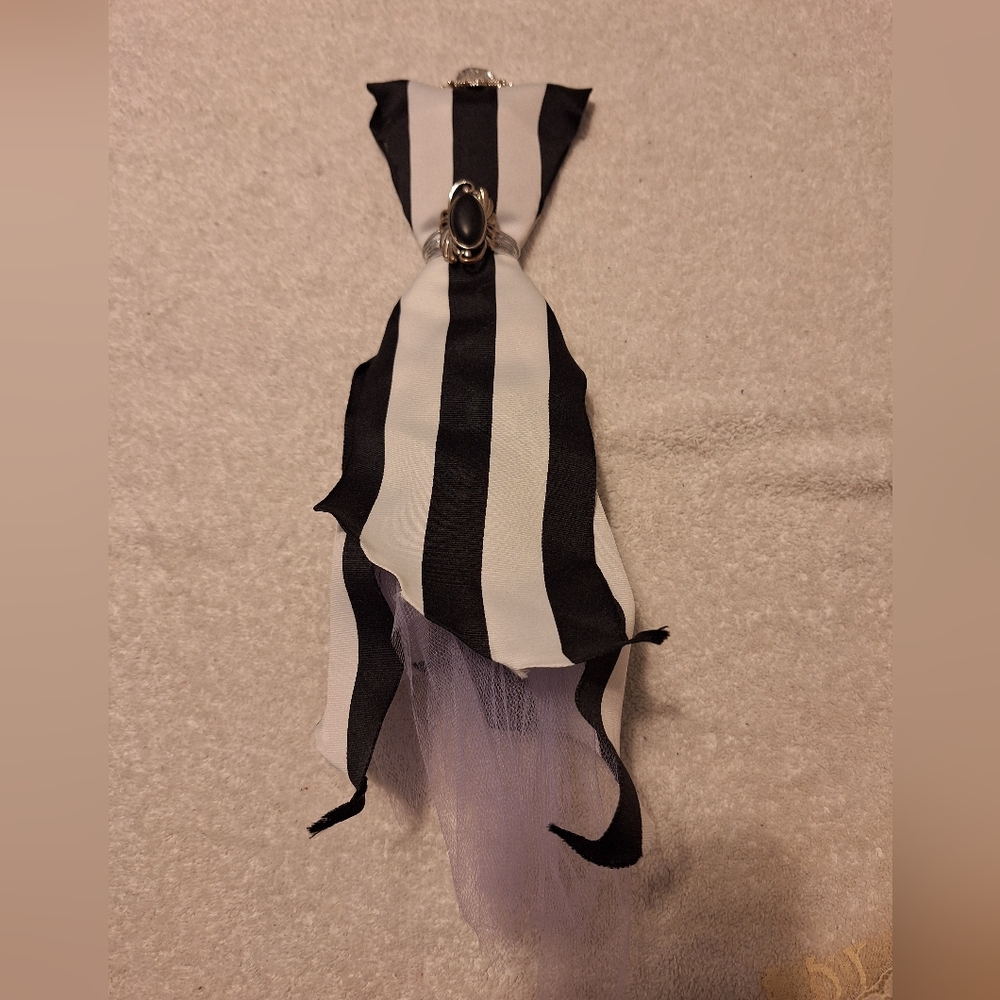 Beetlejuice Wedsnesday Dress Jewelry Organizer Hand Crafted New